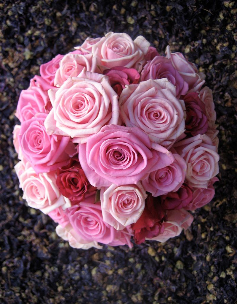 E.Bosco - Brautstrauß rosa